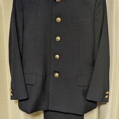 美品　学生服　高級店のオーダーメイド　詰襟　145A　男子　中学