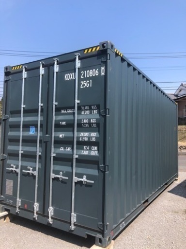 20ft 新造コンテナ