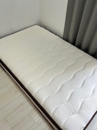 美品マットレスセミダブル 2層ポケットコイル ハイグレード