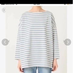 ★新品未使用★IENA別注 BIG MARINE BOATNECK プルオーバーの画像