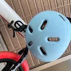 足けりバイク ENJOY RIDE Ⅱ とヘルメット キャッピープチ 44～50cm ブルーの画像