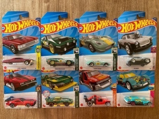 ホットウィール 8台 コレクションケース セット