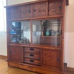 【美品】高級茶箪笥