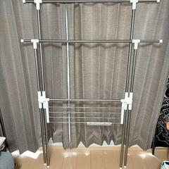 [美品]　ニトリ　突っ張り棒　物干し
