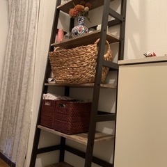 最終お値下げ★3/19最終日/美品★オープンラック★カゴ類、花瓶類★の画像