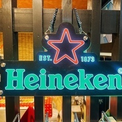 ハイネケン ネオン BAR オシャレ