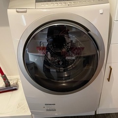 【3末までにお引取りの方、一万円OFF！】シャープのドラム式（2016年製ですが、コロナで3年ほど使っていなく、綺麗）