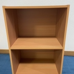 カラーボックス2段