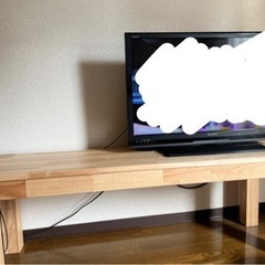 【決定しました】ウッドベンチ　テレビ台にも！の画像