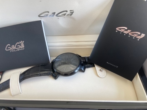 ガガミラノ　腕時計　レザー