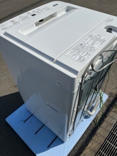 2021年製 美品 YAMADA SELECT 5kg 全自動洗濯機【YWM-T50H1】毛布 スピード パワフル 槽洗浄