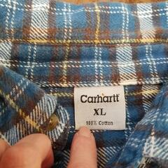 Carhartt　ネルシャツ　メンズXLの画像