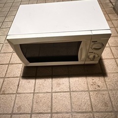 【引き取り先決まりました】電子レンジの画像