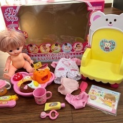 【最終値下げ】メルちゃん　おしょくじ&はみがきセット