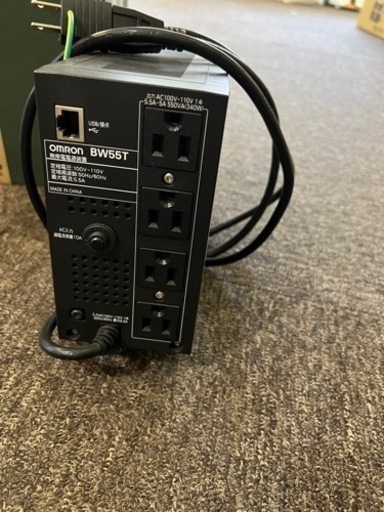 格安❗️オムロンの無停電電源装置BW55T