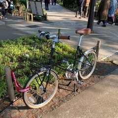 ［3/12(日)台東区新御徒町駅引渡し］自転車 Raleighミニベロ RSW Sport Mixte グリーン
