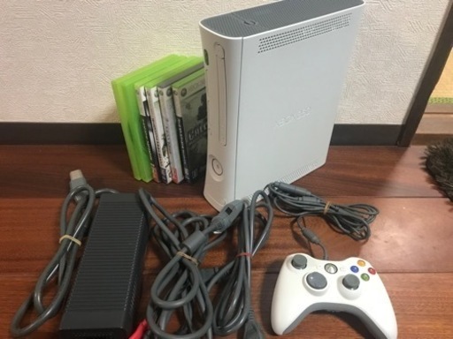 xbox360初期型とソフト6本セット