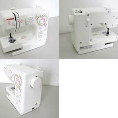 ジャノメ 電動ミシン キティちゃん コンパクトミシン KT-35 JANOME Sanrio ホワイト ☆ 札幌市 北区 屯田 の画像