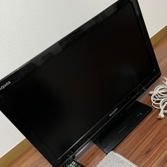 SHARP AQUOS 24型　液晶テレビ　B CASカード付き