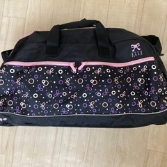 女の子用　ボストンバッグ　旅行用バッグ　林間学校　修学旅行