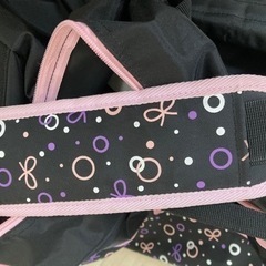 女の子用　ボストンバッグ　旅行用バッグ　林間学校　修学旅行の画像