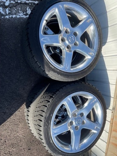 トヨタ純正☆アリスト・ベルテックス17インチ　スタッドレス付き