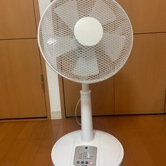 【お渡し先確定済】扇風機　ホワイト　リモコン付き