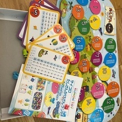美品！公文　サイコロたしざんかけざんランドの画像