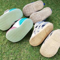 new balance、asics等　12、12.5cm各シューズの画像