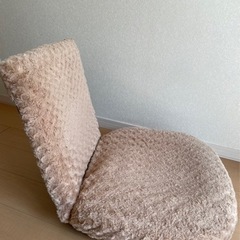 1人掛け座椅子 クッション ソファ いすの画像