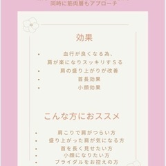 ♡肩スッキリ　肩ハイフ♡岐阜市　岐南町 − 岐阜県