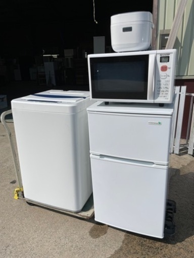 新生活☆一人暮らしなど‍♂️お得なセット☆中古品☆簡易清掃済☆B-1セット