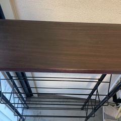 決定　☆美品☆シューズラックの画像