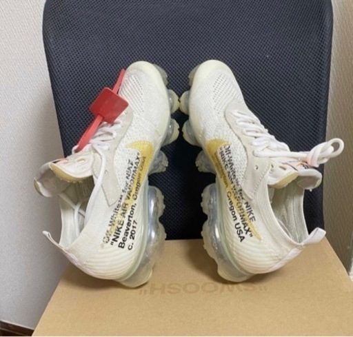 最終値下げ‼️OFF-WHITE × NIKE AIR VAPORMAX WHITE