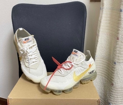 最終値下げ‼️OFF-WHITE × NIKE AIR VAPORMAX WHITE