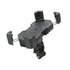 新品ワンタッチ式 スマートフォンホルダー ブラック　4,5-6,...