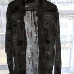 Disney nightmare 柄シャツ　Lサイズの画像