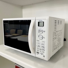 【超美品‼️】シャープ 2019年製 15Lオーブンレンジ エディオン限定モデル キーワードホワイト♪の画像