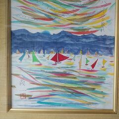 油絵（宇藤義一作）の画像