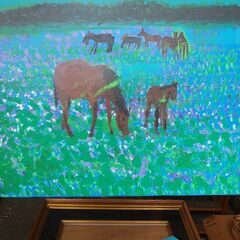 油絵（宇藤義一作）の画像