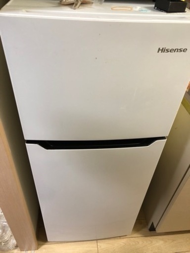 ハイセンス２ドア　冷凍冷蔵庫