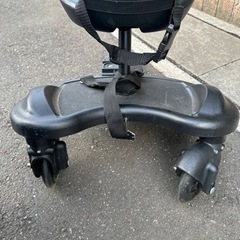 2人乗り用にできるボード　ベビーカーの画像
