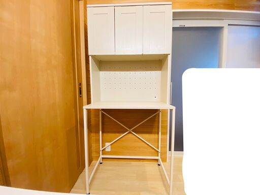 【受渡者決定】山善 食器棚 ゴミ箱上ラック 高さ180