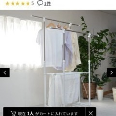 ニトリ(物干し) 「取引先決定〕の画像