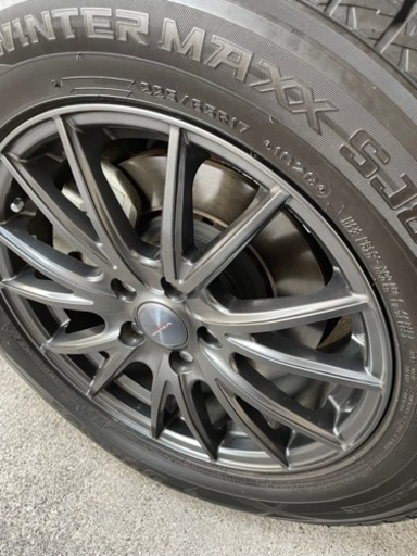 BRIDGESTONE スタッドレスタイヤ　ホイール付き