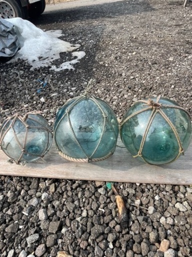 ガラス玉　浮き玉