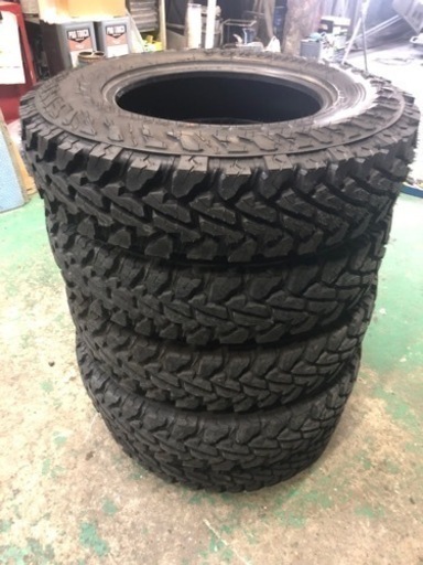 引き取りのみ　ヨコハマ　ジオランダー  MT G003 6.50   16インチ　5本　8分山　1本未使用