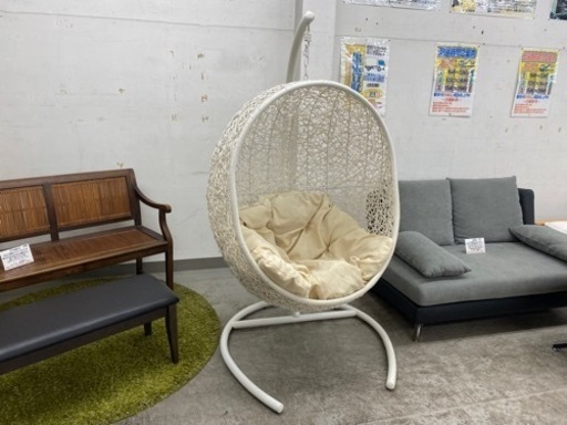 【愛品館 江戸川店】ハンキングチェア ID:156-019032-007