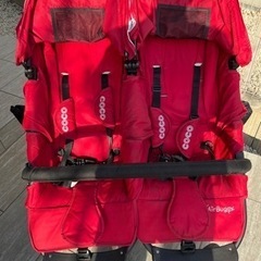 エアバギー　ココダブル　双子　ベビーカーの画像