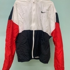 【値下げ】NIKE ナイキ ウーブン ジャケット&パンツ 白黒赤...